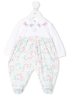 Miss Blumarine butterfly-print pyjamas