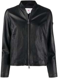 Peuterey fitted leather jacket