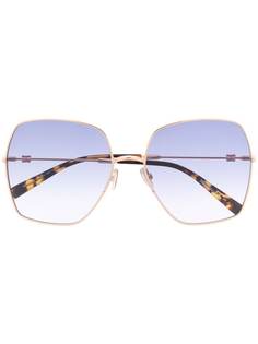 Max Mara солнцезащитные очки Gleam II в массивной оправе