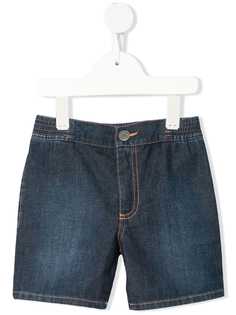 Gucci Kids легкие джинсовые шорты с вышивкой