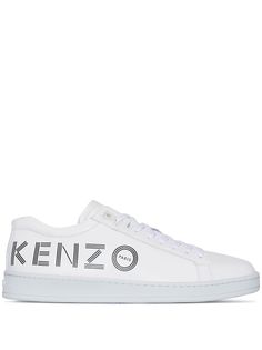 Kenzo кеды Tennix с логотипом