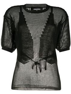 Dsquared2 вязаный топ