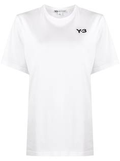 Y-3 crew neck graphic print T-shirt
