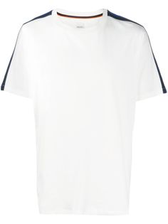 Paul Smith striped-tape crew neck T-shirt