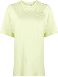 Y-3 crew neck chest logo T-shirt