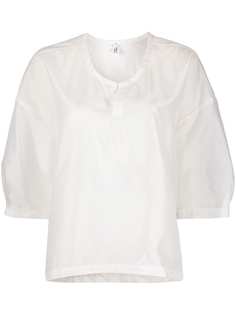 Comme Des Garçons Comme Des Garçons sheer loose-fit blouse