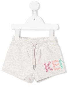 Kenzo Kids logo print casual shorts