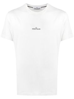 Stone Island logo print T-shirt