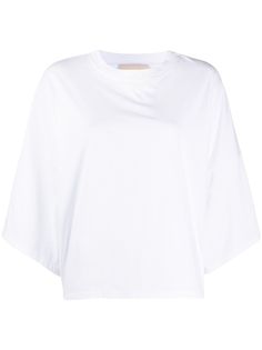 Alexandre Vauthier oversized cropped sleeve top