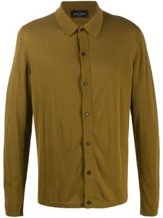 Roberto Collina button-down fitted polo shirt