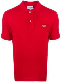 Lacoste logo patch polo shirt