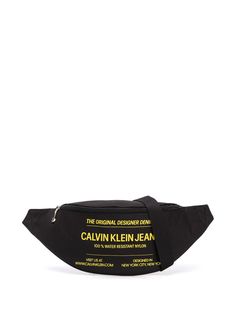 CK Calvin Klein industrial print belt bag