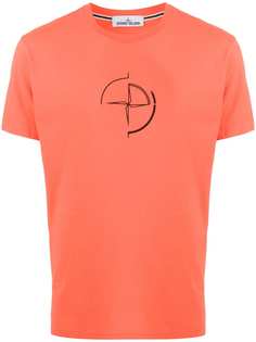 Stone Island compass print T-shirt