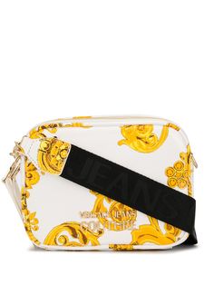 Versace Jeans Couture Barocco logo shoulder bag