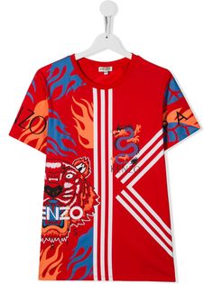 Kenzo Kids футболка с логотипом