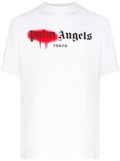 Palm Angels футболка Tokyo с логотипом