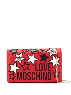 Love Moschino сумка на плечо с нашивкой-логотипом