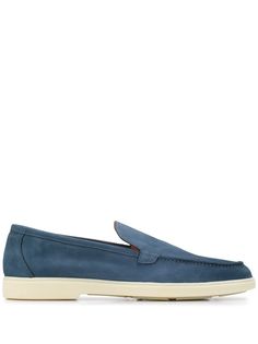 Santoni лоферы в стиле casual