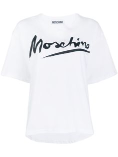 Moschino футболка с логотипом