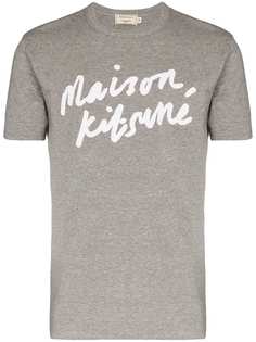 Maison Kitsuné футболка с логотипом