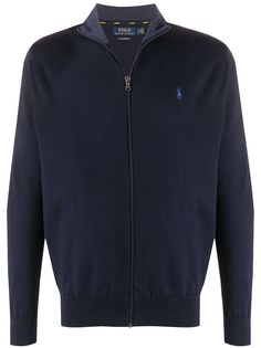 Ralph Lauren кардиган в рубчик на молнии