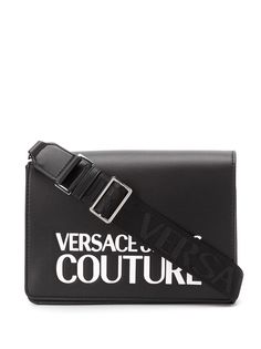 Versace Jeans Couture каркасная сумка из искусственной кожи с логотипом