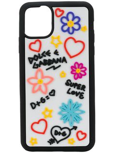 Dolce & Gabbana чехол для iPhone 11 Pro Max с аппликацией логотипа