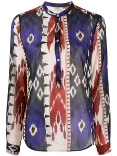 Forte Forte abstract print blouse