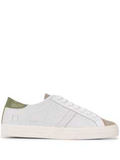 D.A.T.E. low-top mesh panelled sneakers
