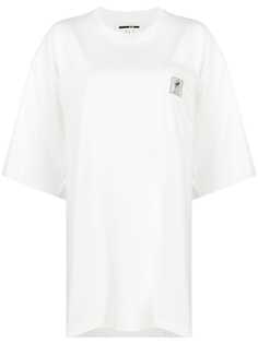 McQ Alexander McQueen oversized logo patch T-shirt