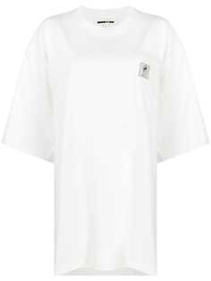 McQ Alexander McQueen oversized logo patch T-shirt