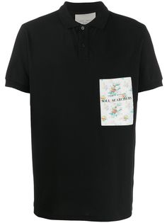 Frankie Morello embroidered logo polo shirt