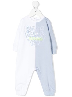 Kenzo Kids logo colour-block babygrow