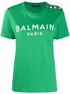 Balmain футболка с логотипом