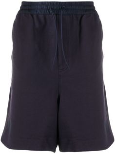 Y-3 elasticated knee length shorts