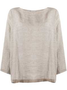 Forte Forte loose-fit linen blouse