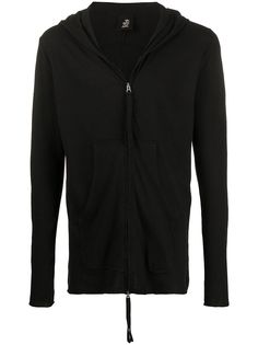 Thom Krom zipped long-sleeve hoodie