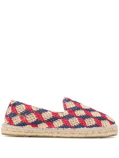 Manebi round toe woven espadrilles