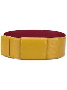 Marni wide leather belt