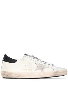Golden Goose Superstar distressed sneakers