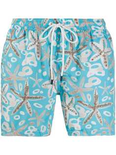 Fedeli starfish print swim shorts