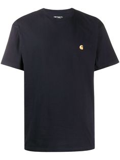 Carhartt WIP logo embroidered crew neck T-shirt