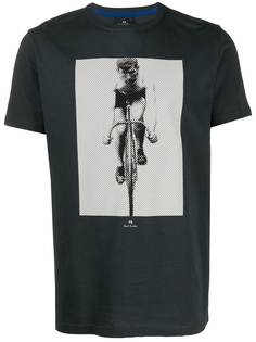 PS Paul Smith Cyclist Screen Print T-shirt