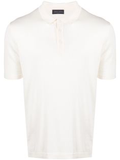 Roberto Collina short sleeve slim-fit polo shirt