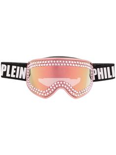 Philipp Plein лыжные очки с кристаллами