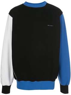 Marni colour-block sweatshirt