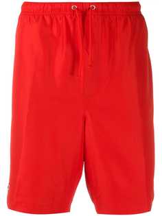 Lacoste straight-leg track shorts