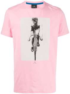 PS Paul Smith Cyclist Screen Print T-shirt