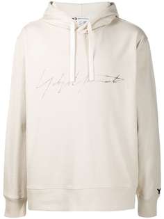 Y-3 logo hoodie