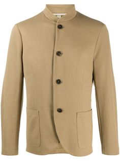 Harris Wharf London button-down fitted blazer